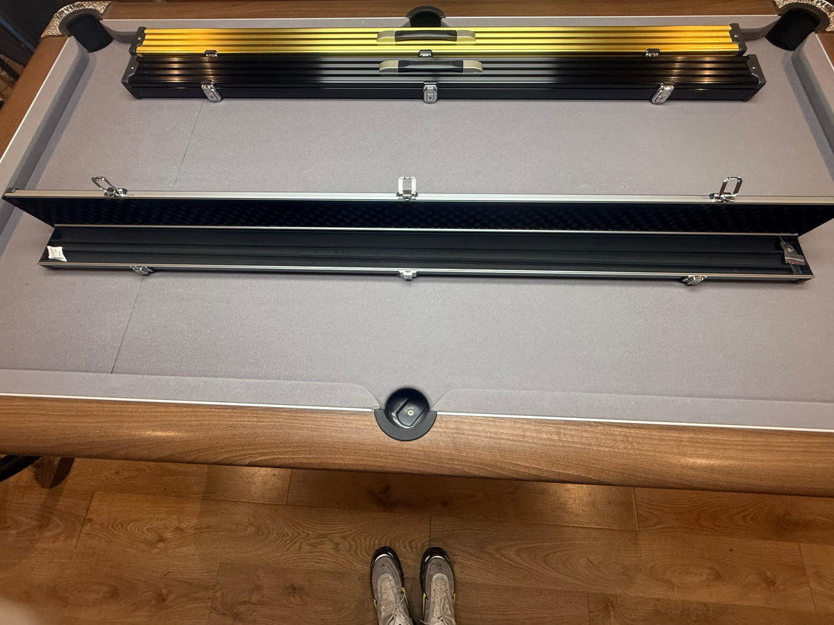 Triple Cue Case   , Aluminium Silver