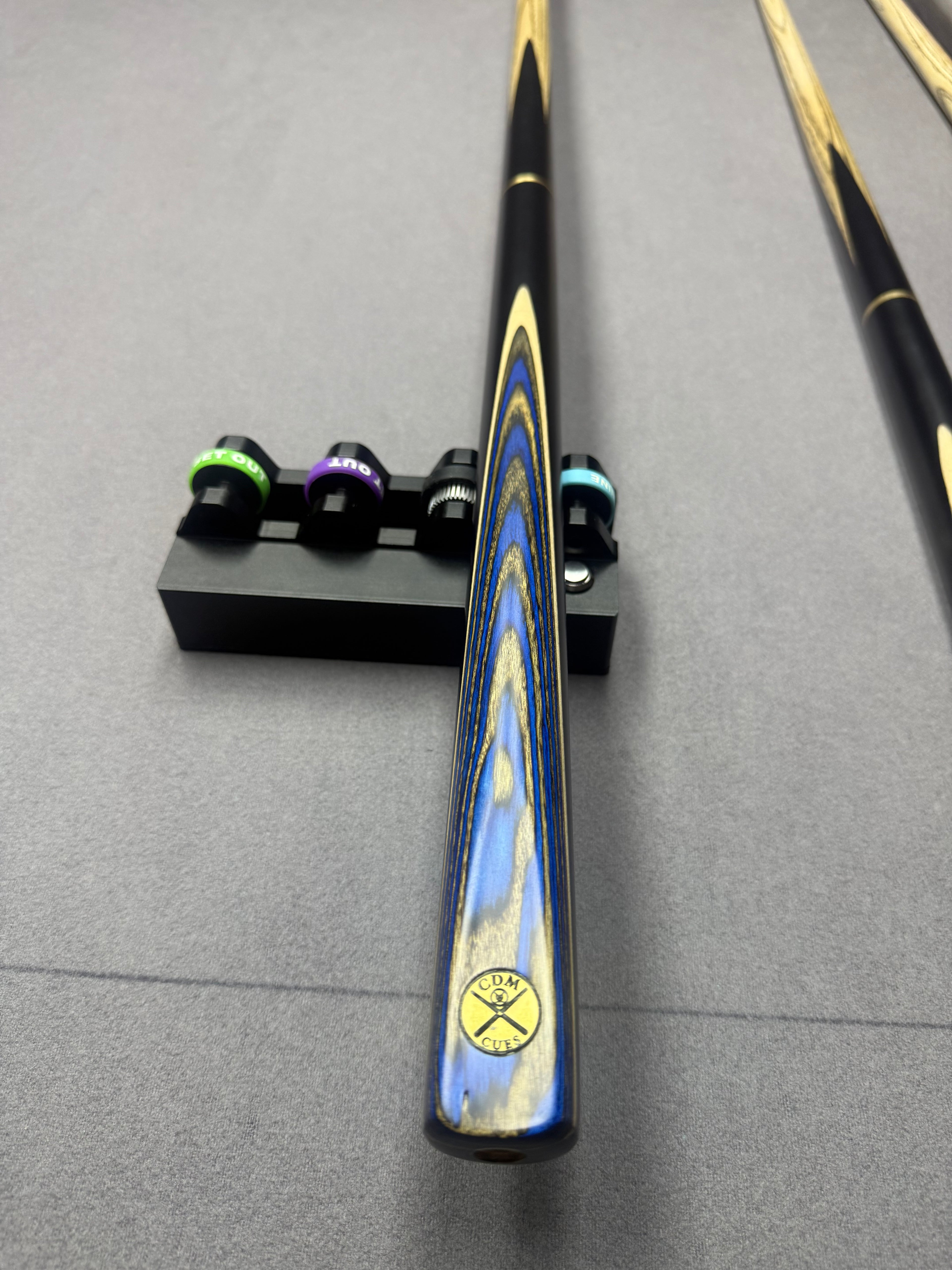 Blue  / Gray Crush  3/4  cue