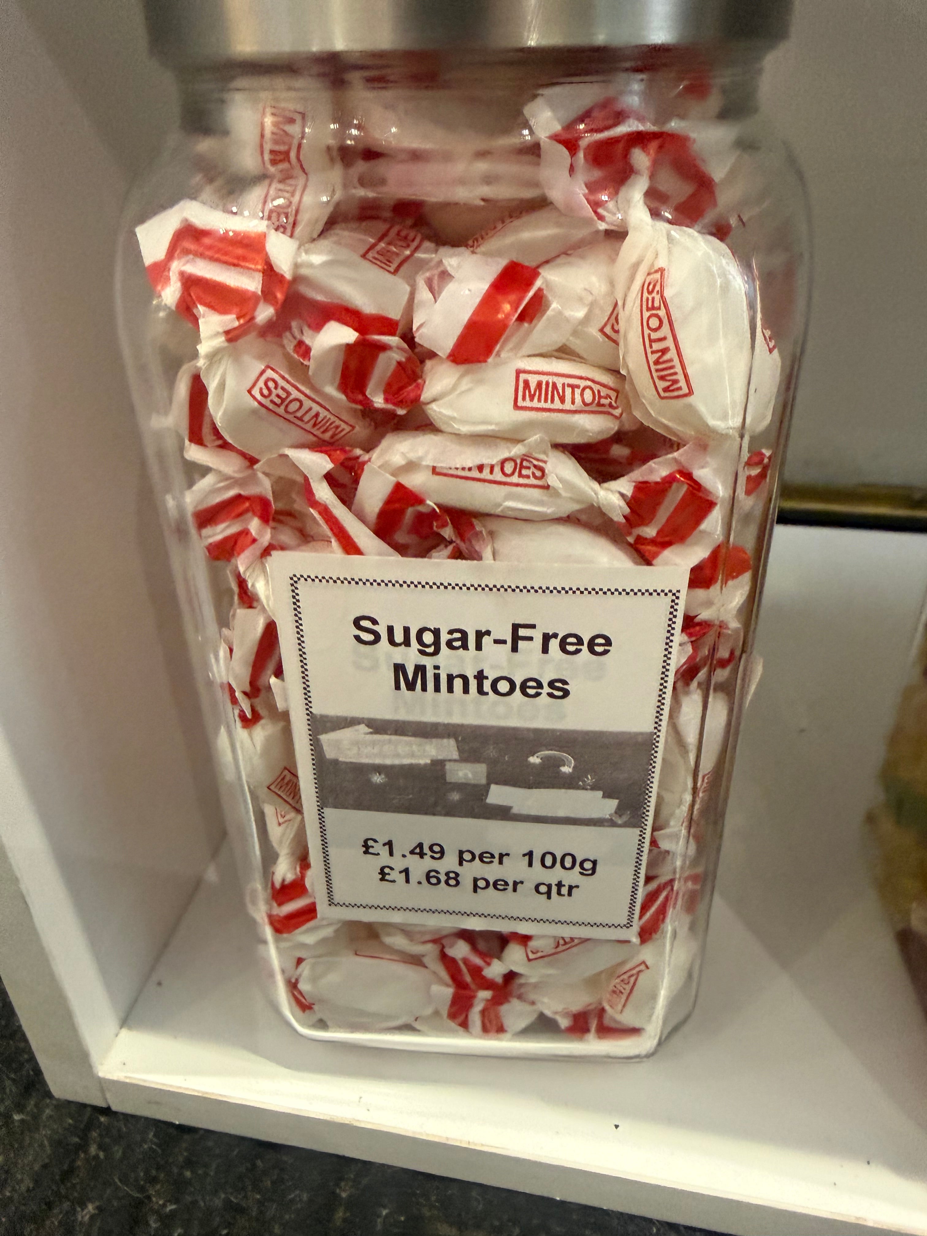 Sugar Free  Mintoes