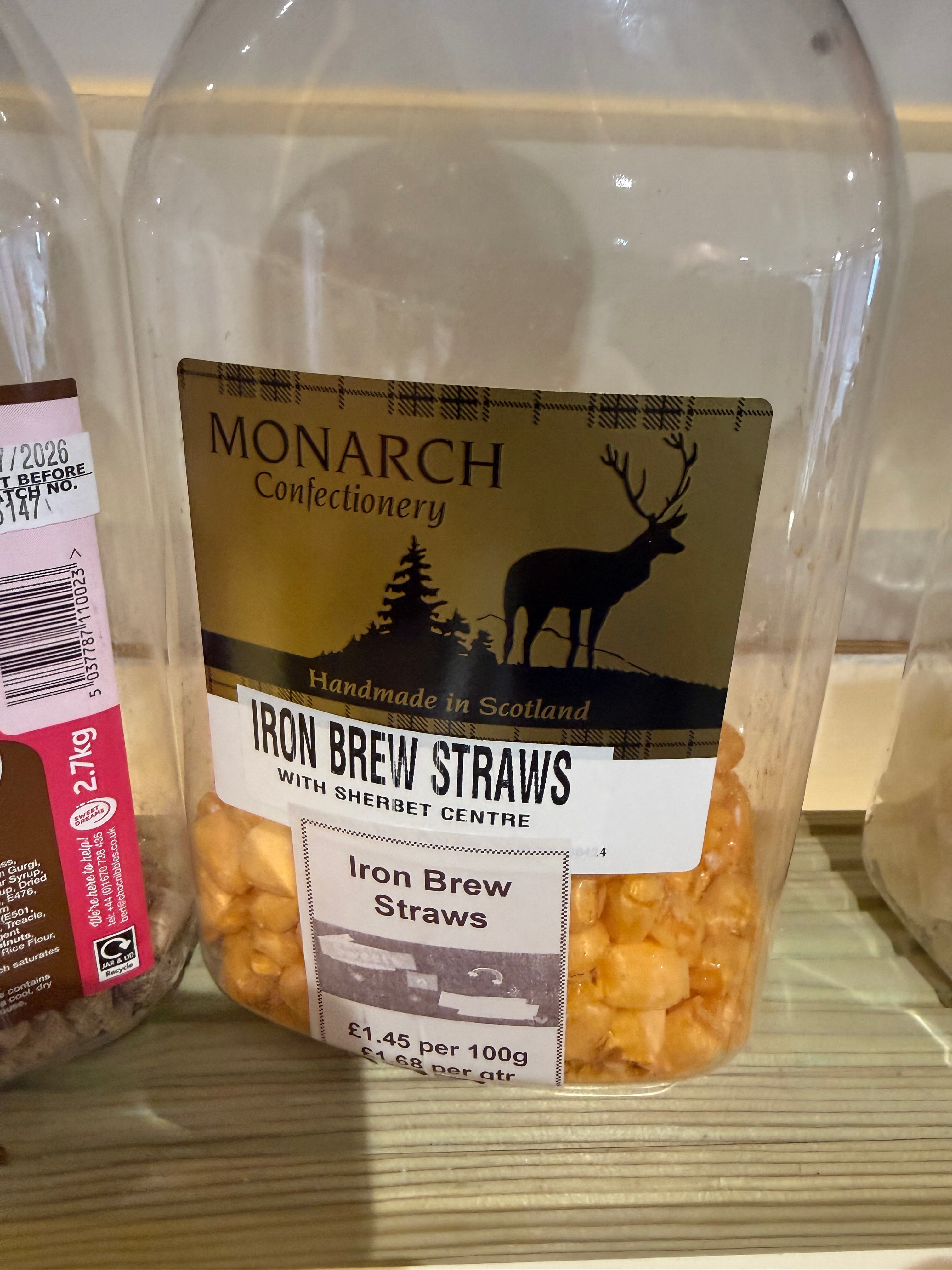 Iron Brew Straws