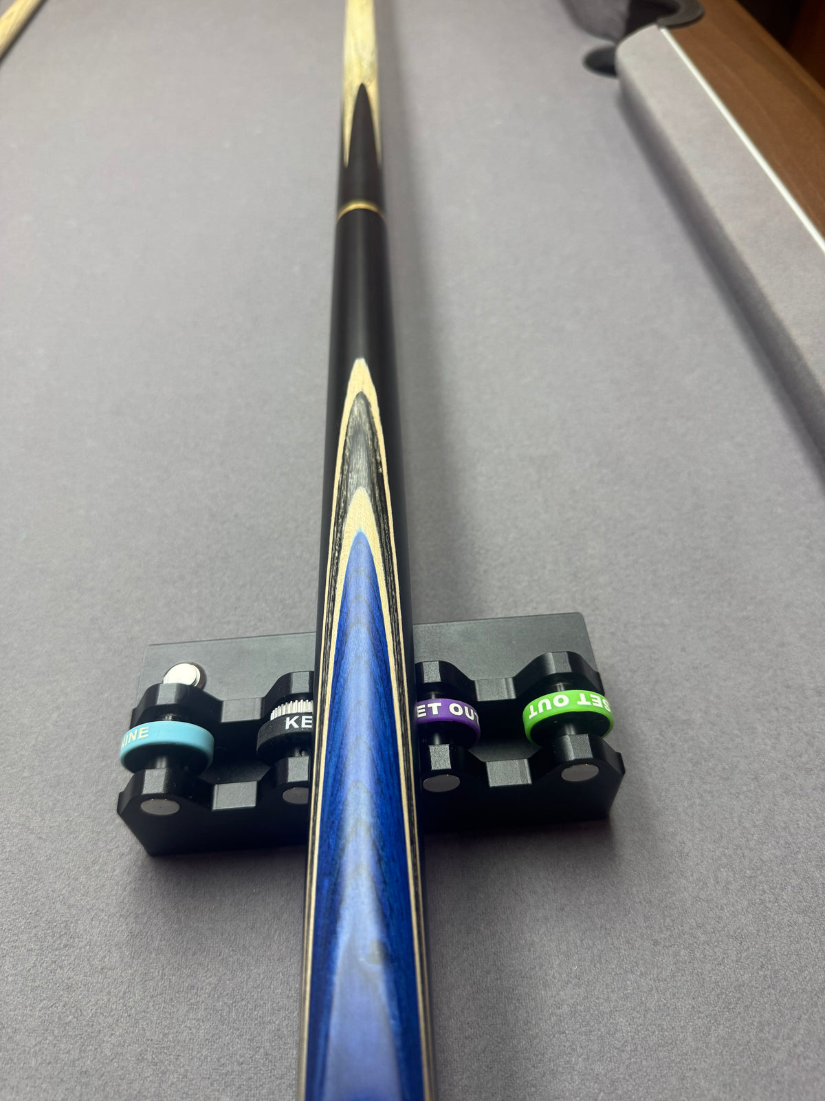CDM Cues Blue & Grey  Cue 3/4