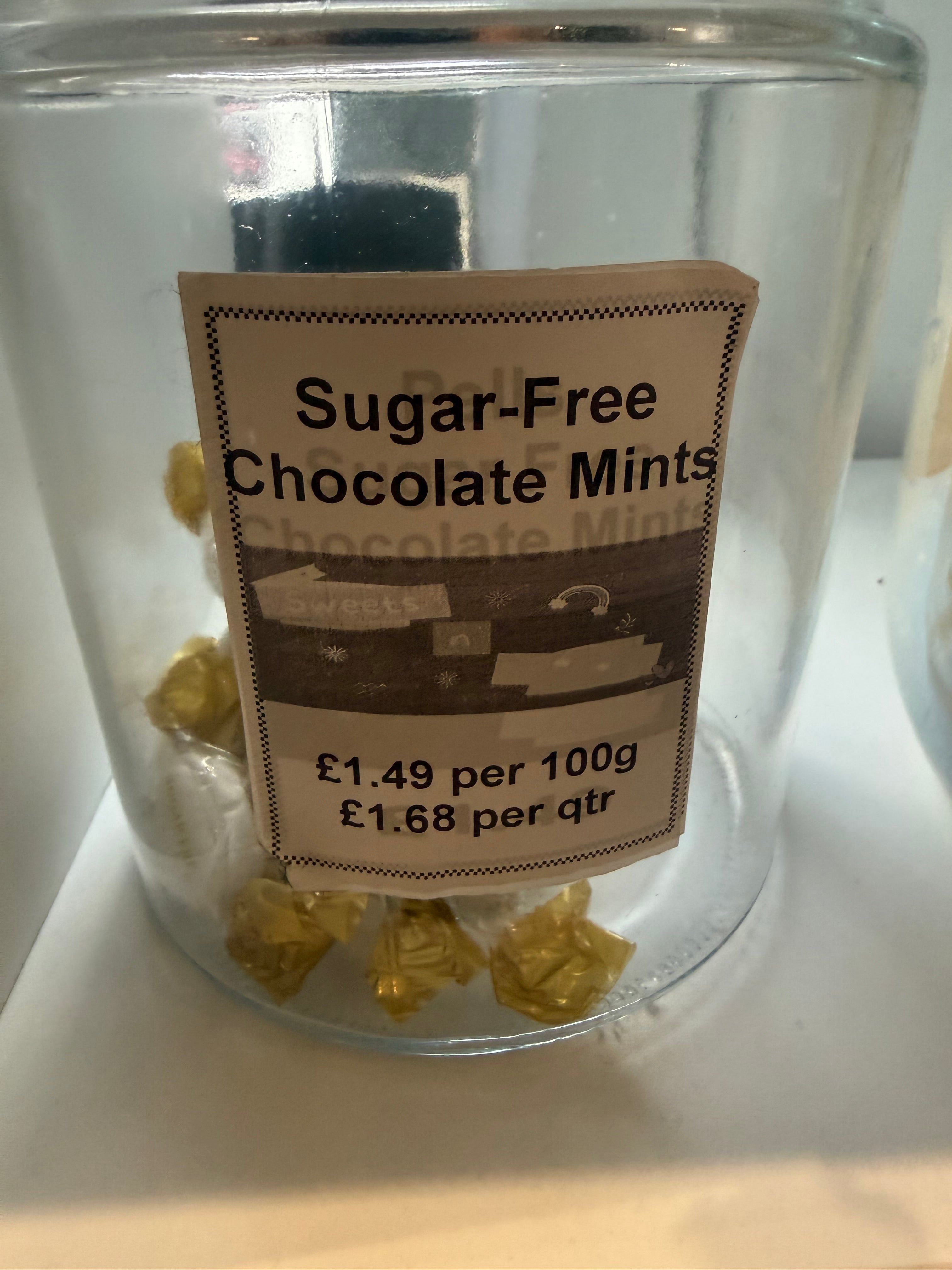 Sugar Free  Chocolate Mints