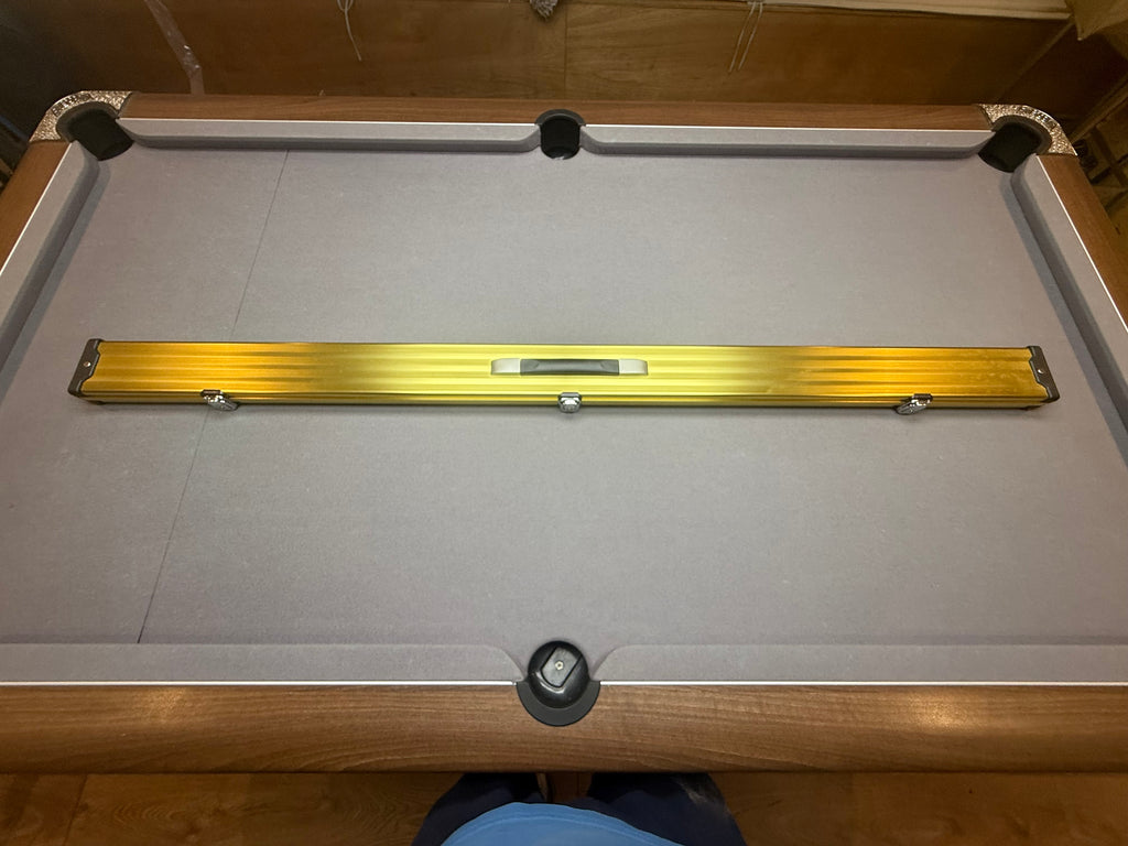 Triple Cue Case   , Aluminium Gold