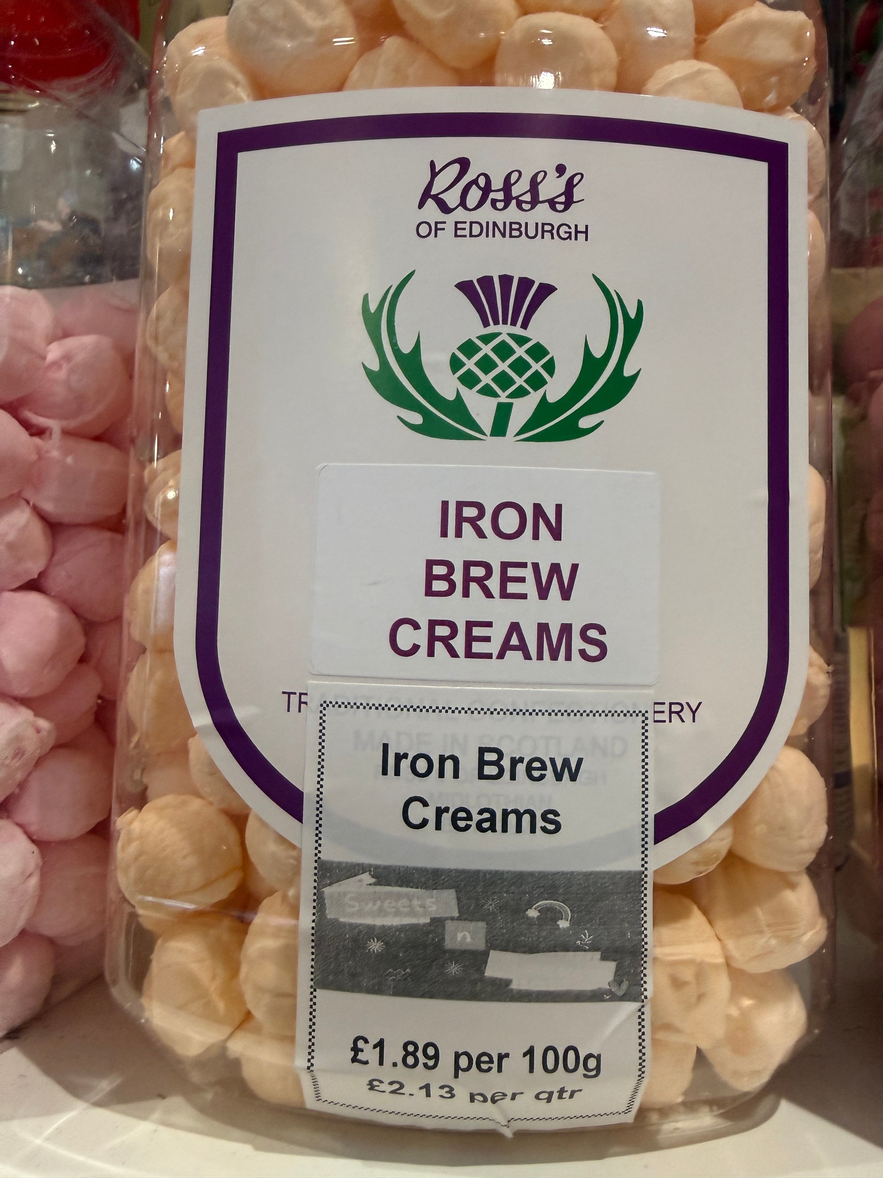Iron Brew Creams