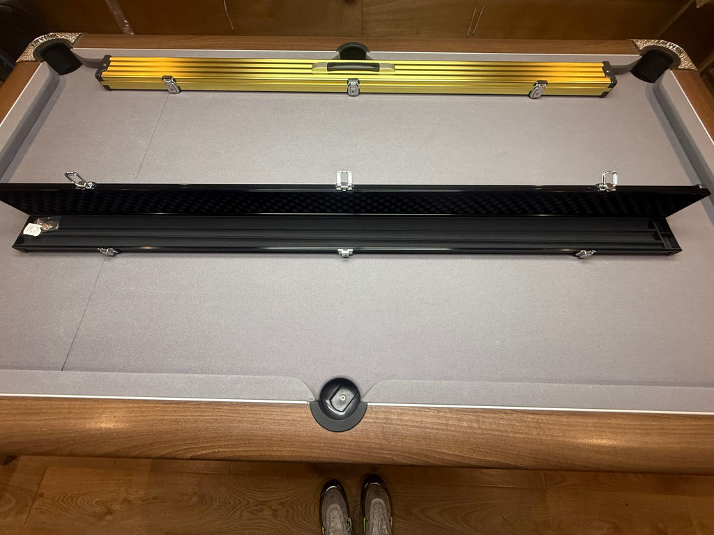 Triple Cue Case   , Aluminium Black