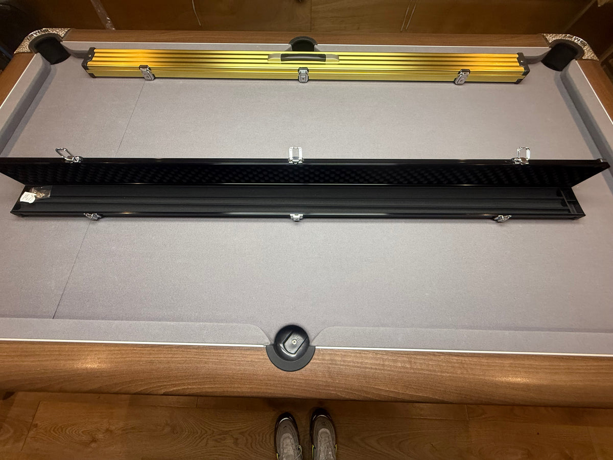 Triple Cue Case   , Aluminium Black