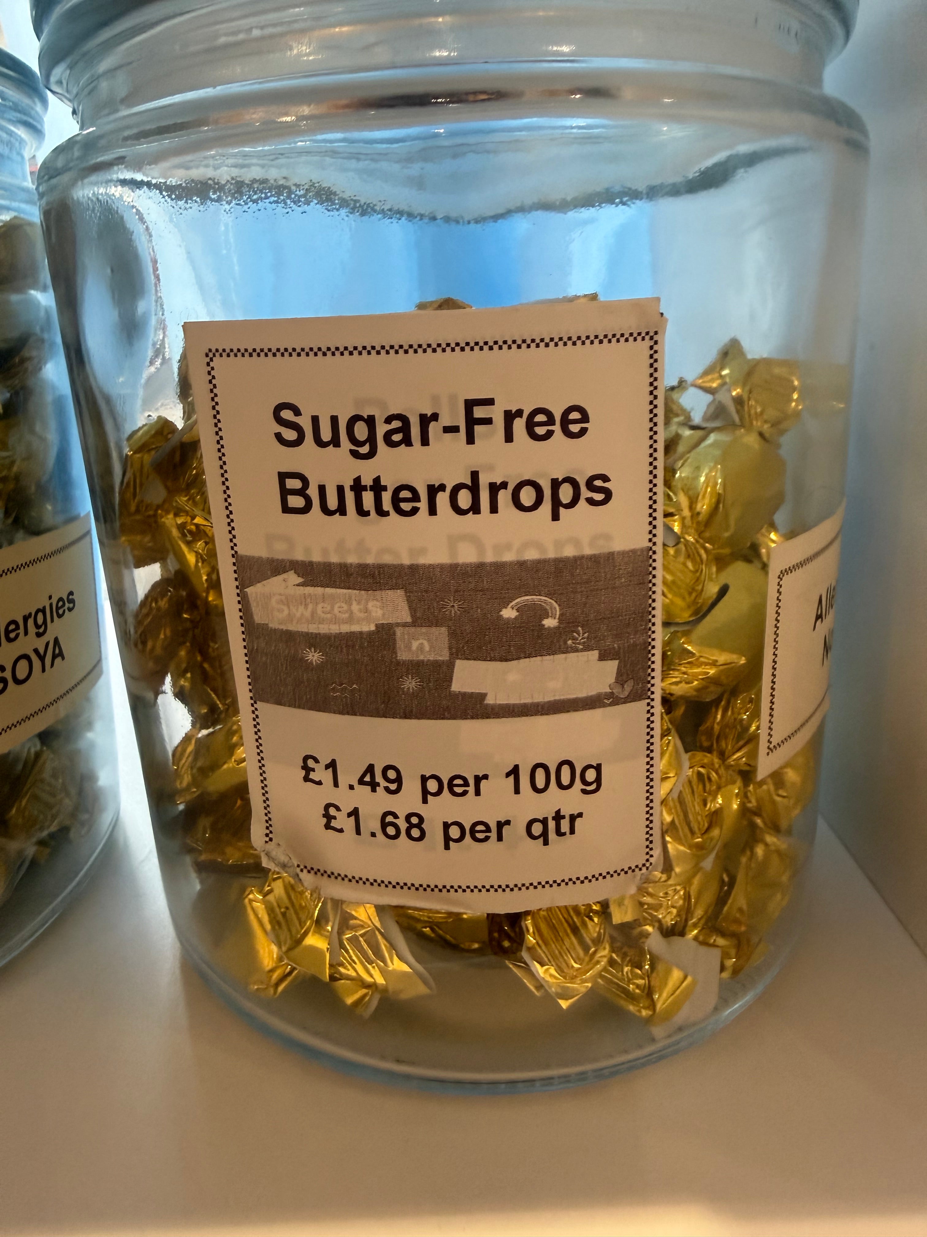 Sugar Free Butterdrops