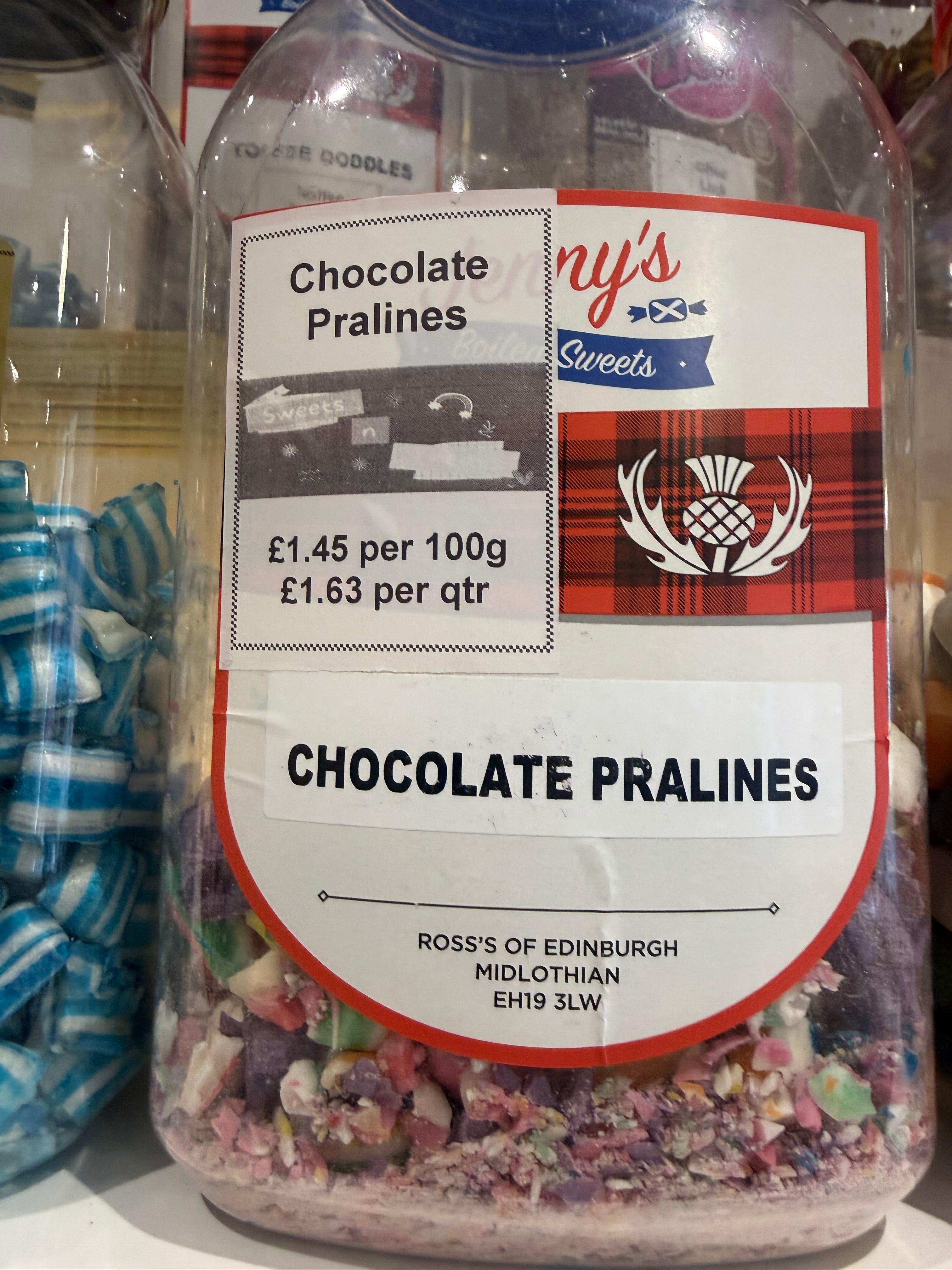 Chocolates Pralines