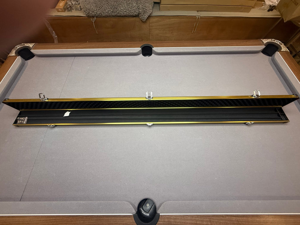 Triple Cue Case   , Aluminium Gold