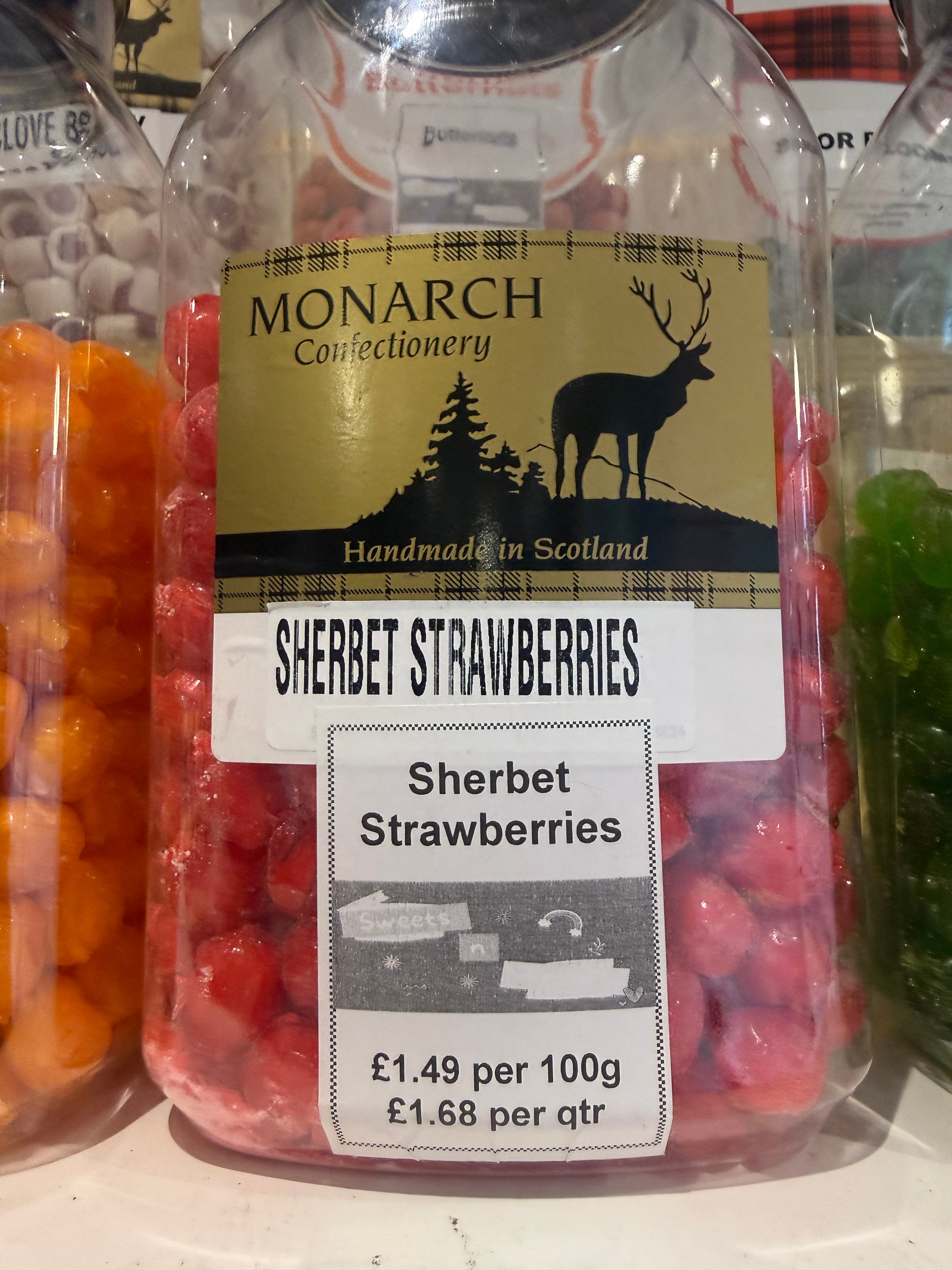 Sherbet Strawberries