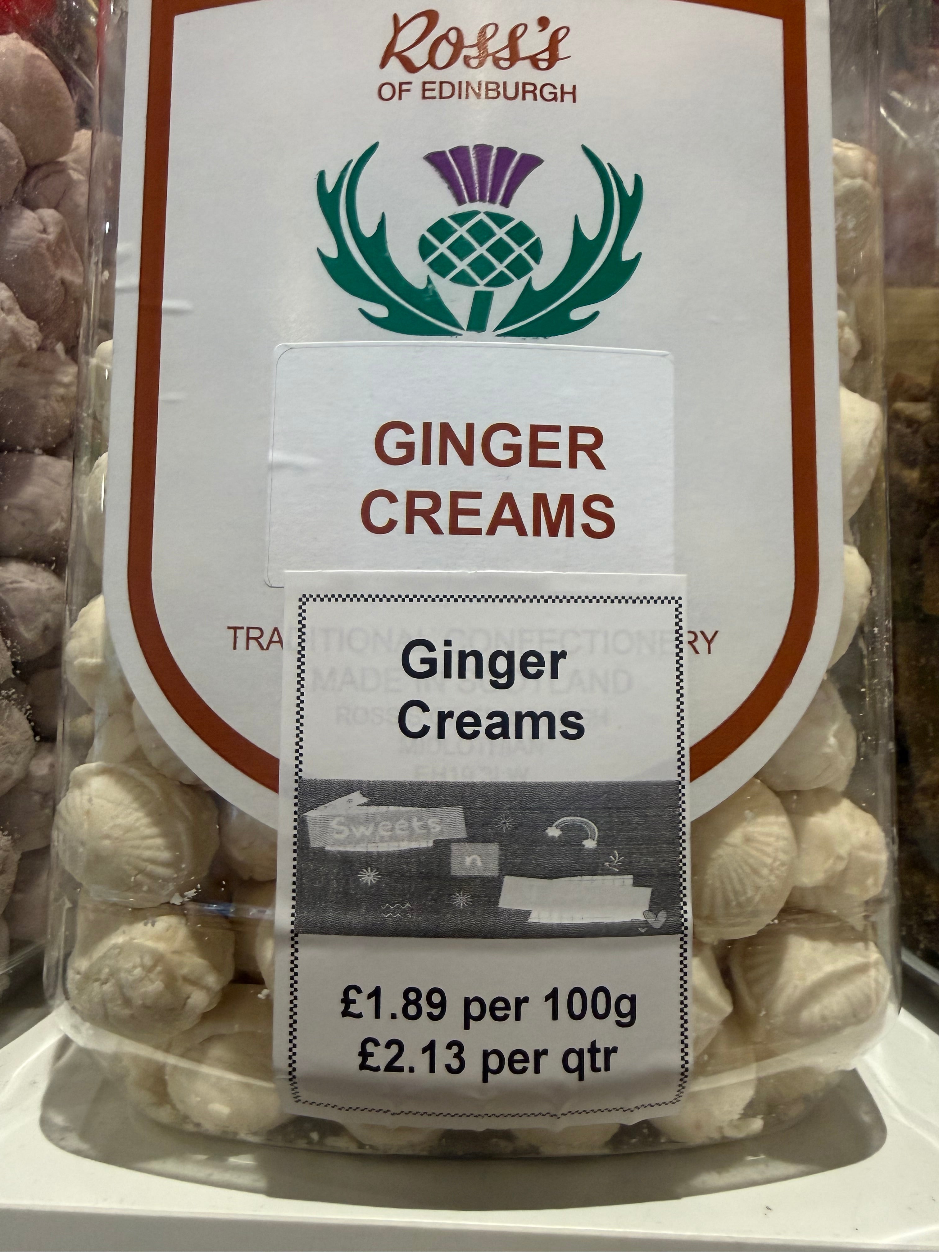 Ginger Creams