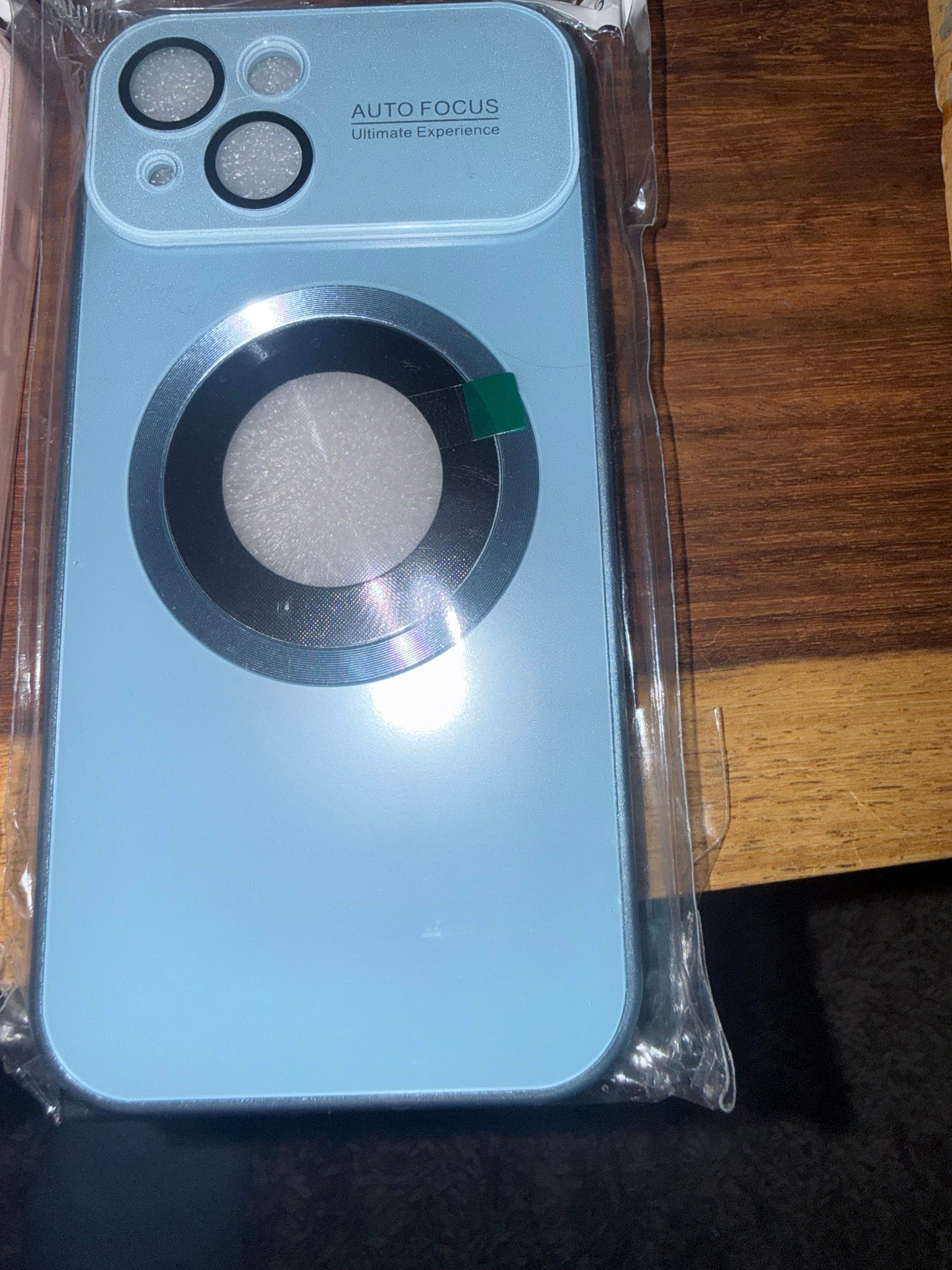 Iphone 15 case.  Light blue