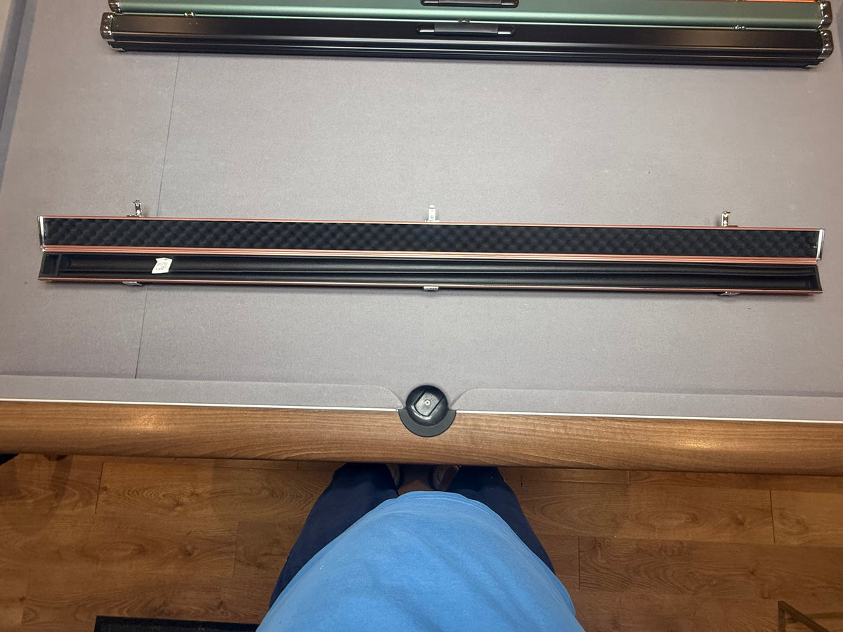 1 piece - 2 Cue Case   Pink / lilac aluminium slim