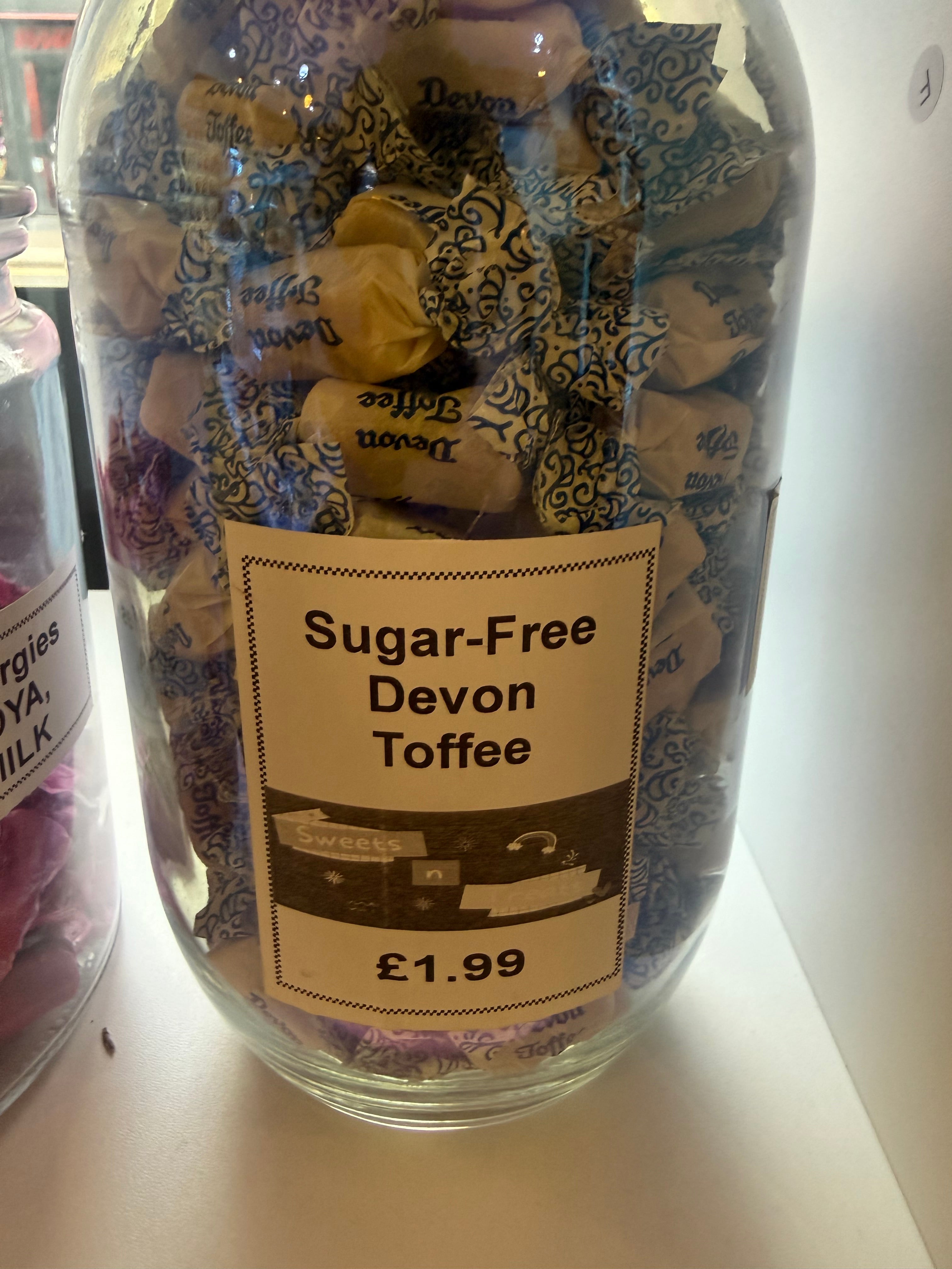 Sugar Free Devon Toffees