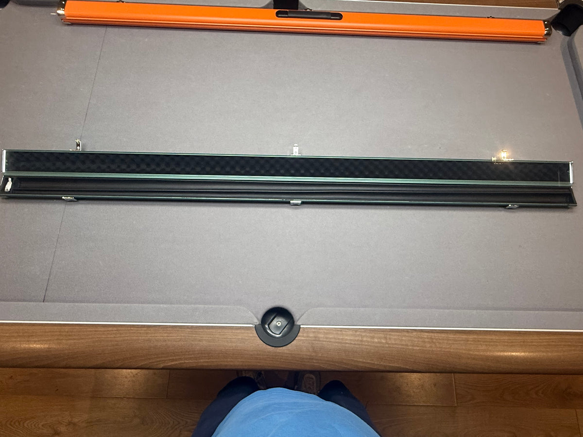 1 piece- 2 Cue Case   Green  aluminium slim