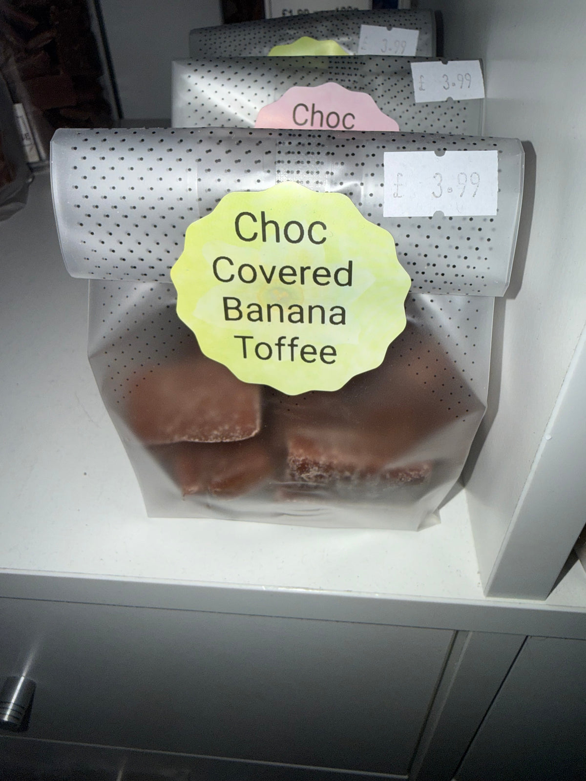Milk Chocolate covered Banana Toffee