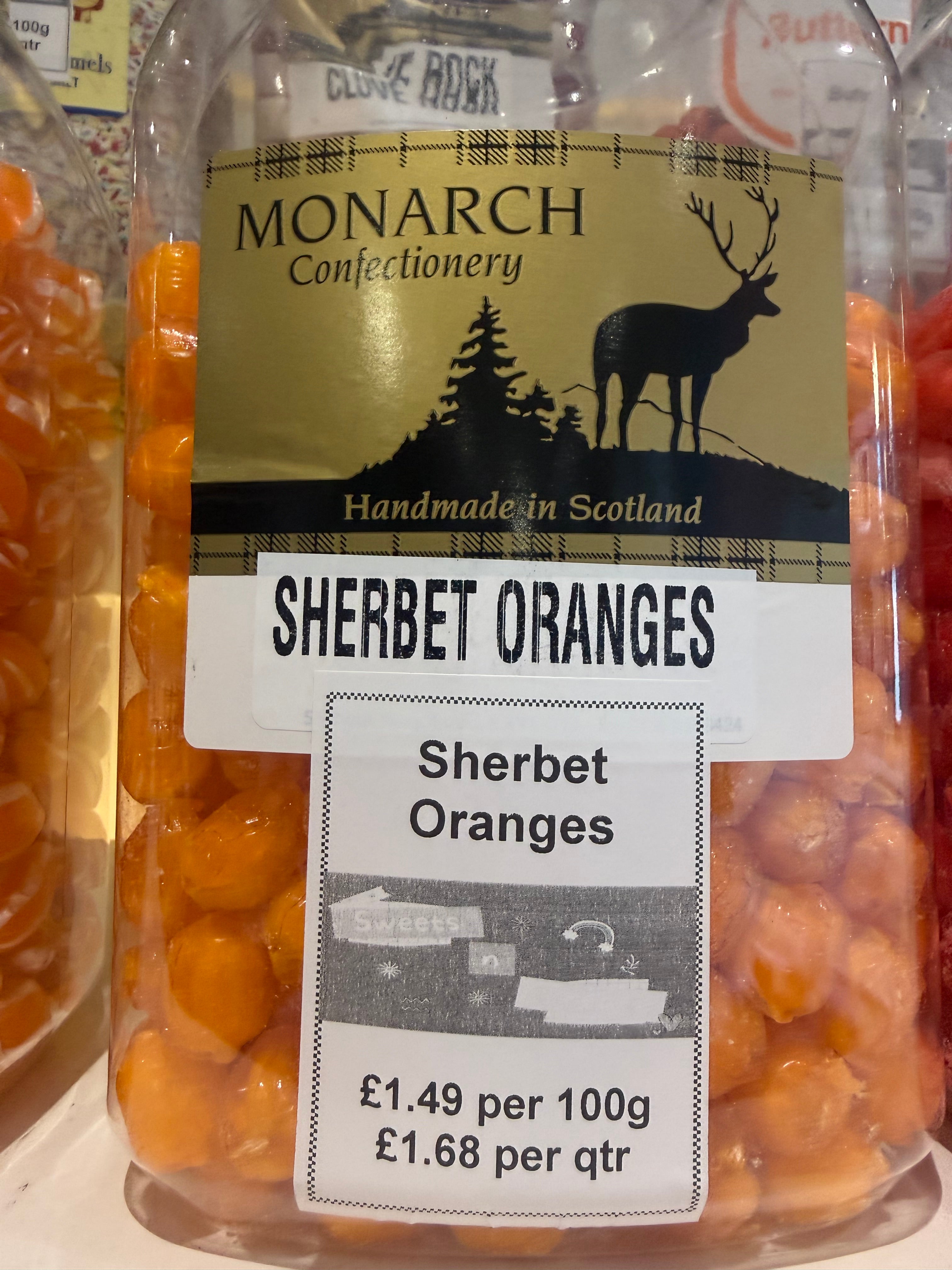 Sherbet Oranges