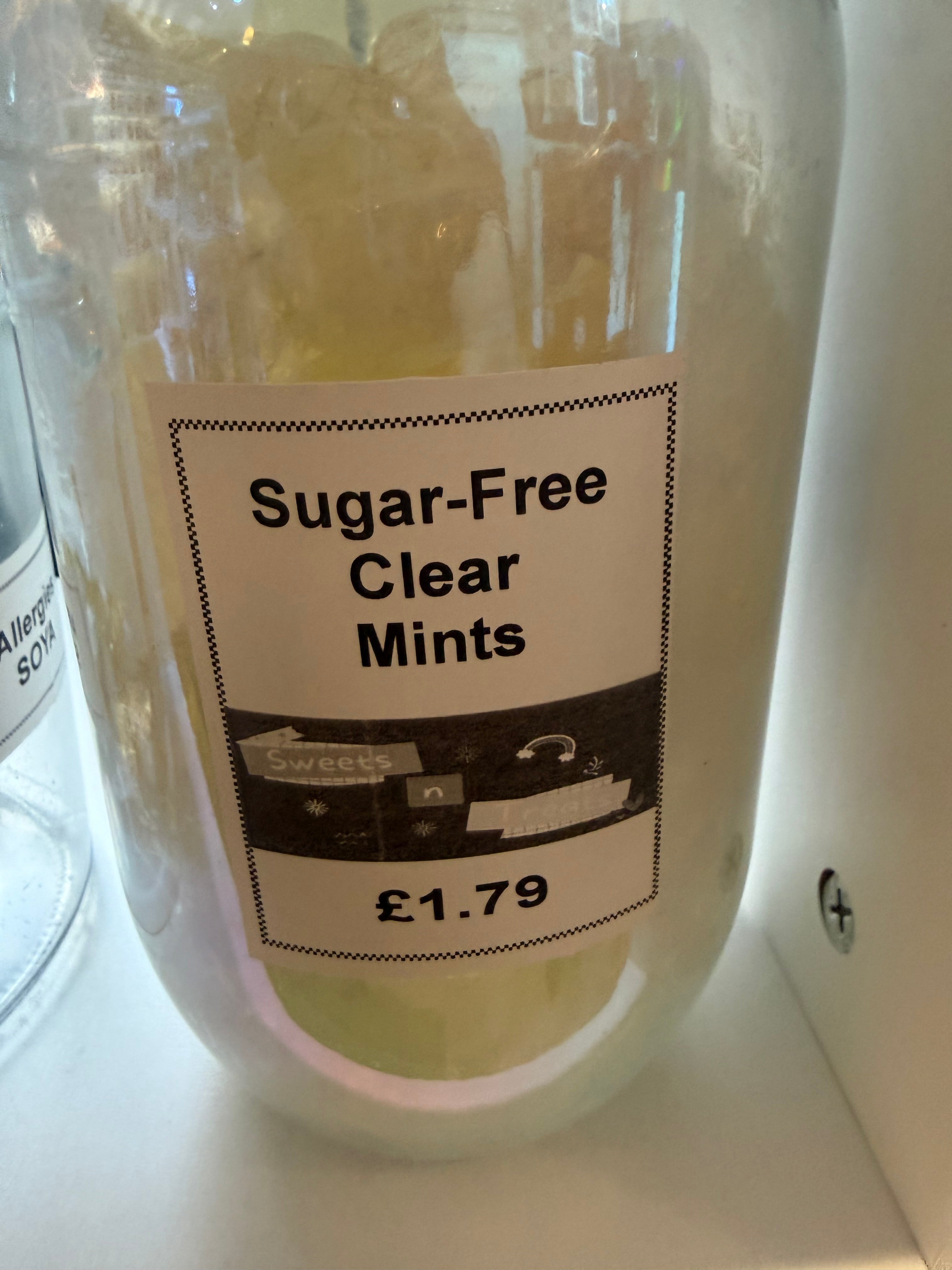Sugar Free  Clear Mints