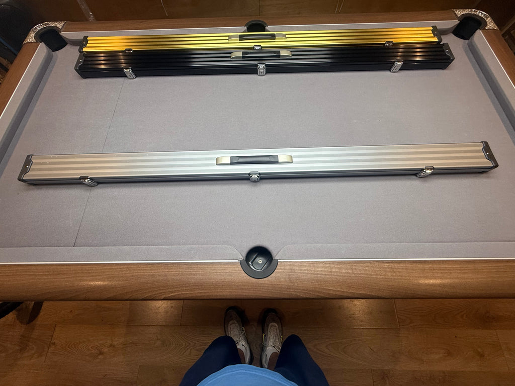 Triple Cue Case   , Aluminium Silver