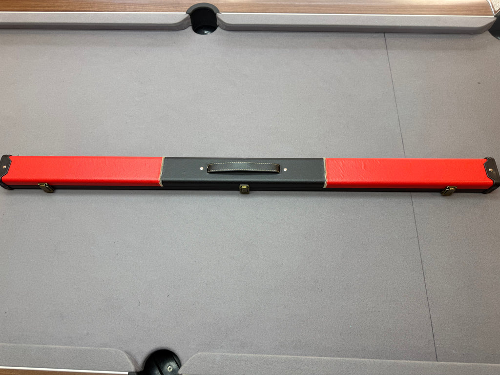 3/4 Cue Case  Red / black