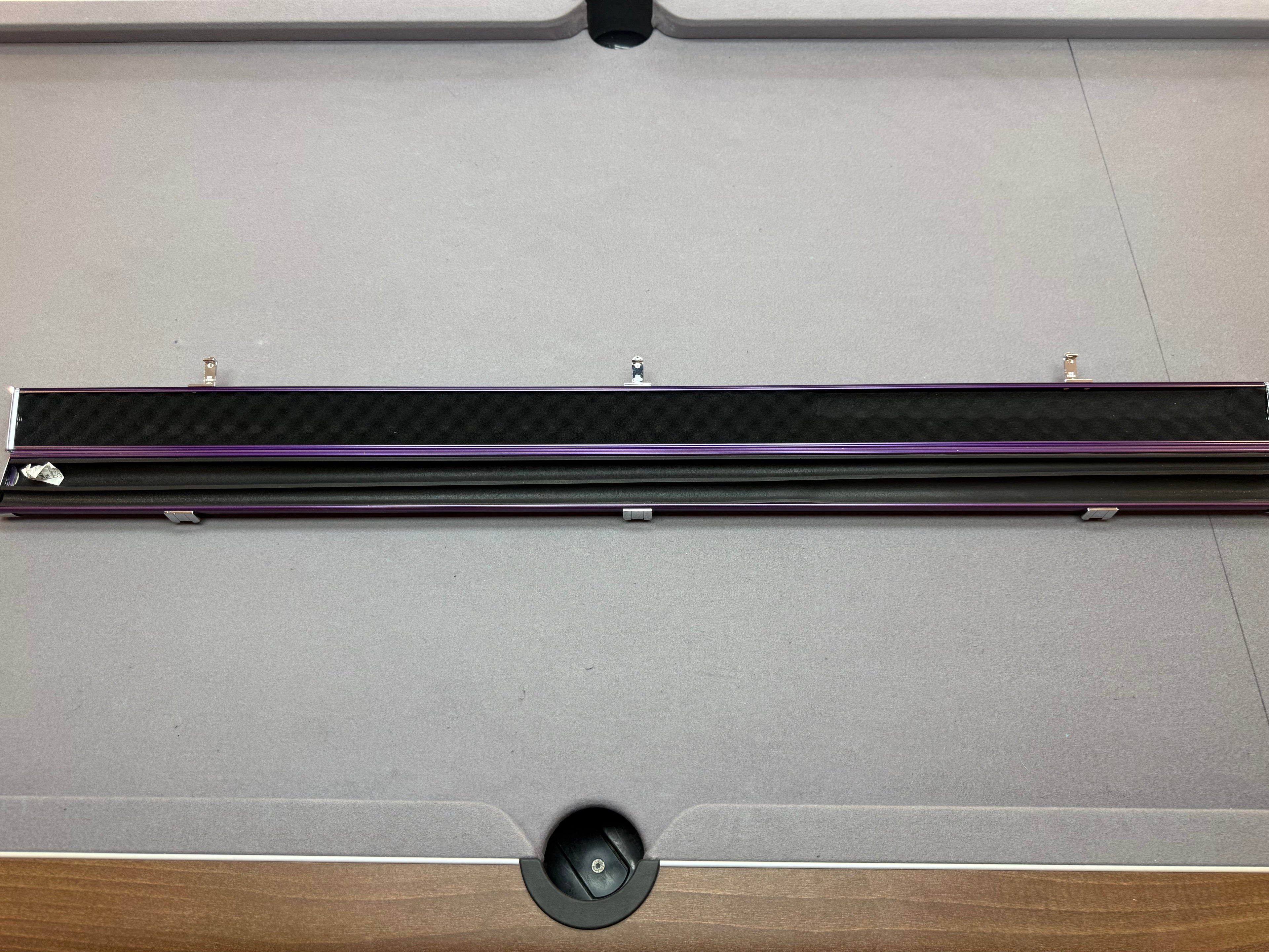 3/4 Cue Case   Purple aluminium slim