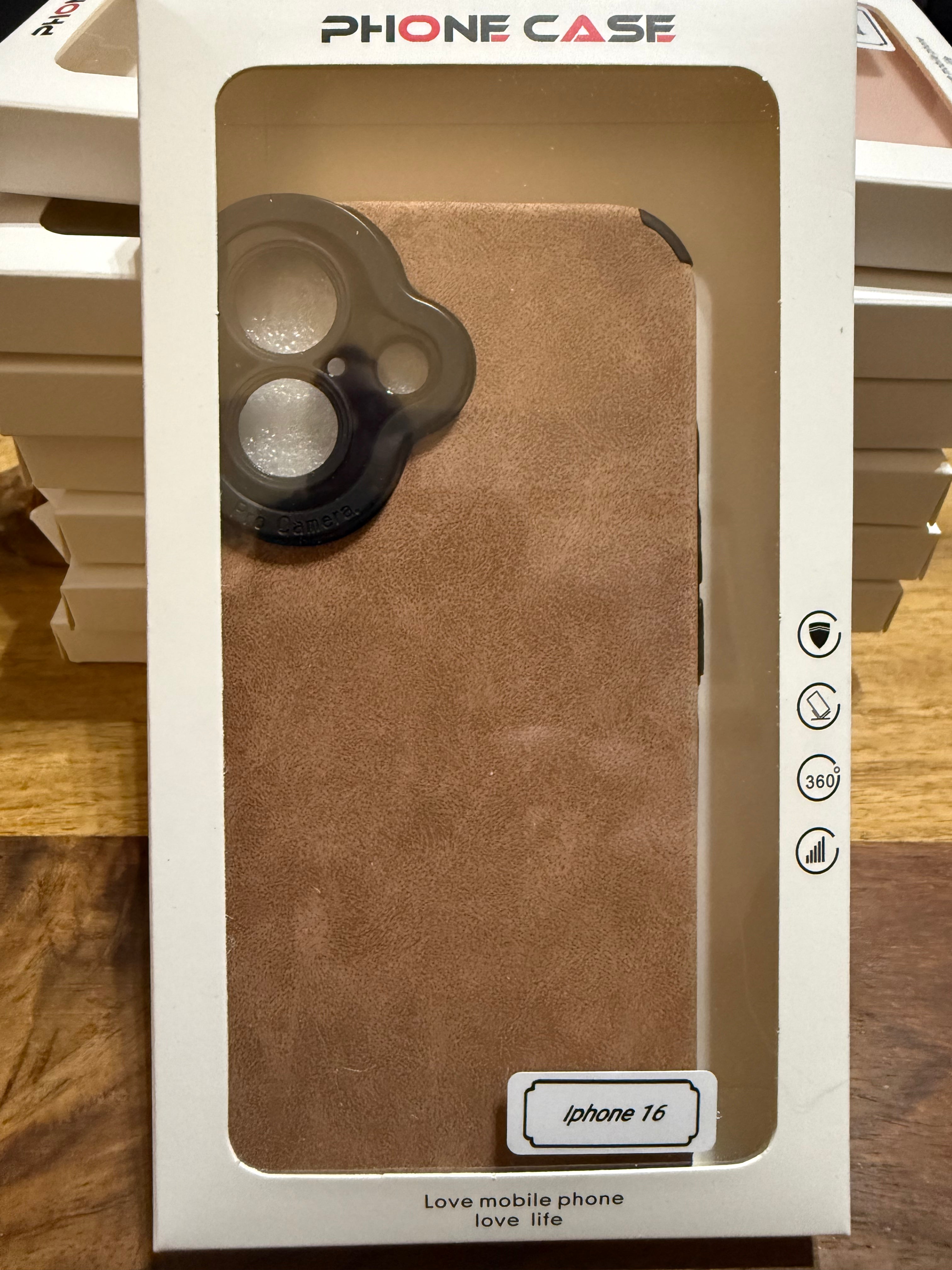 Iphone 16 case.  Tan