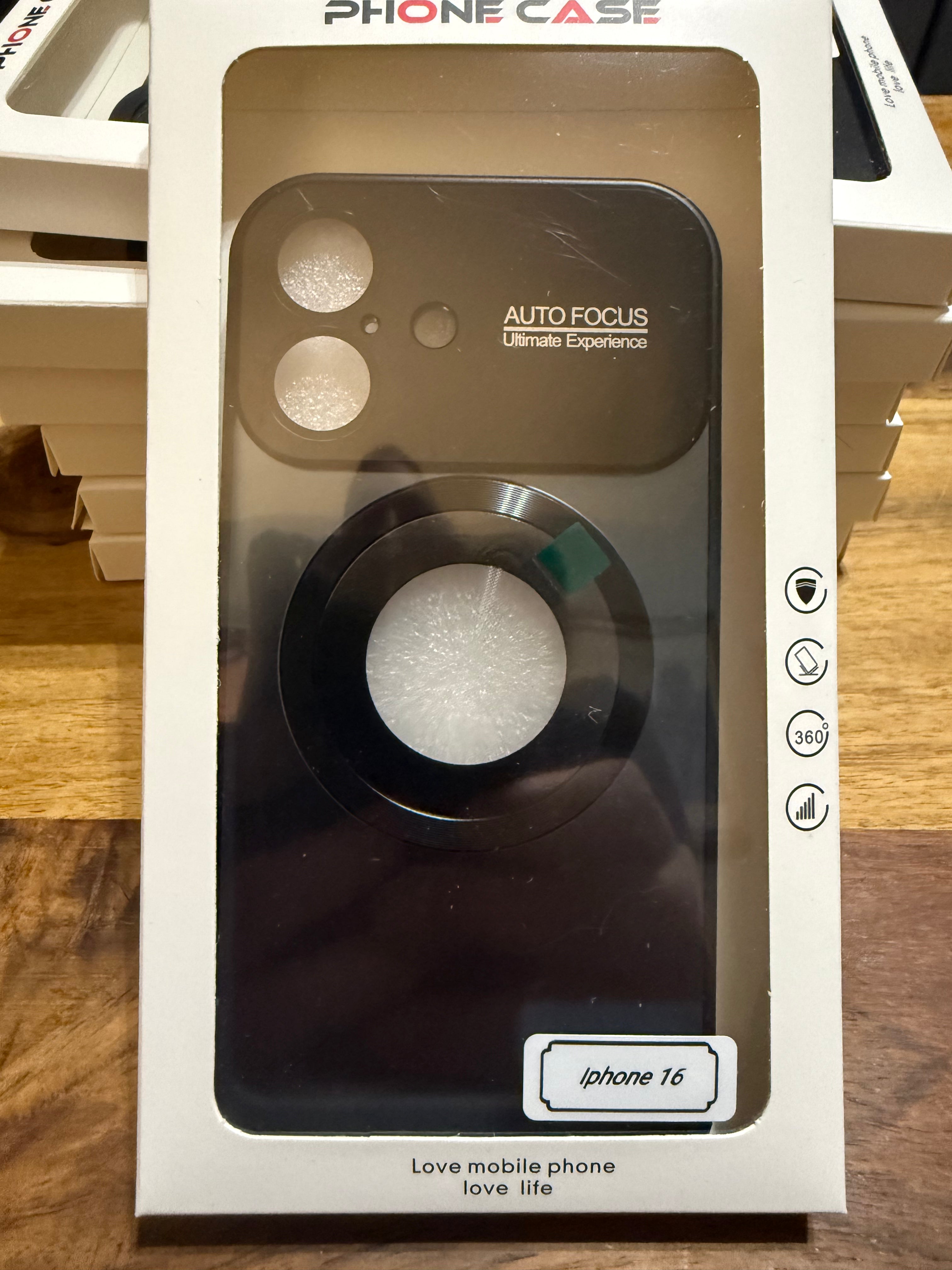 Iphone 16 case. Black