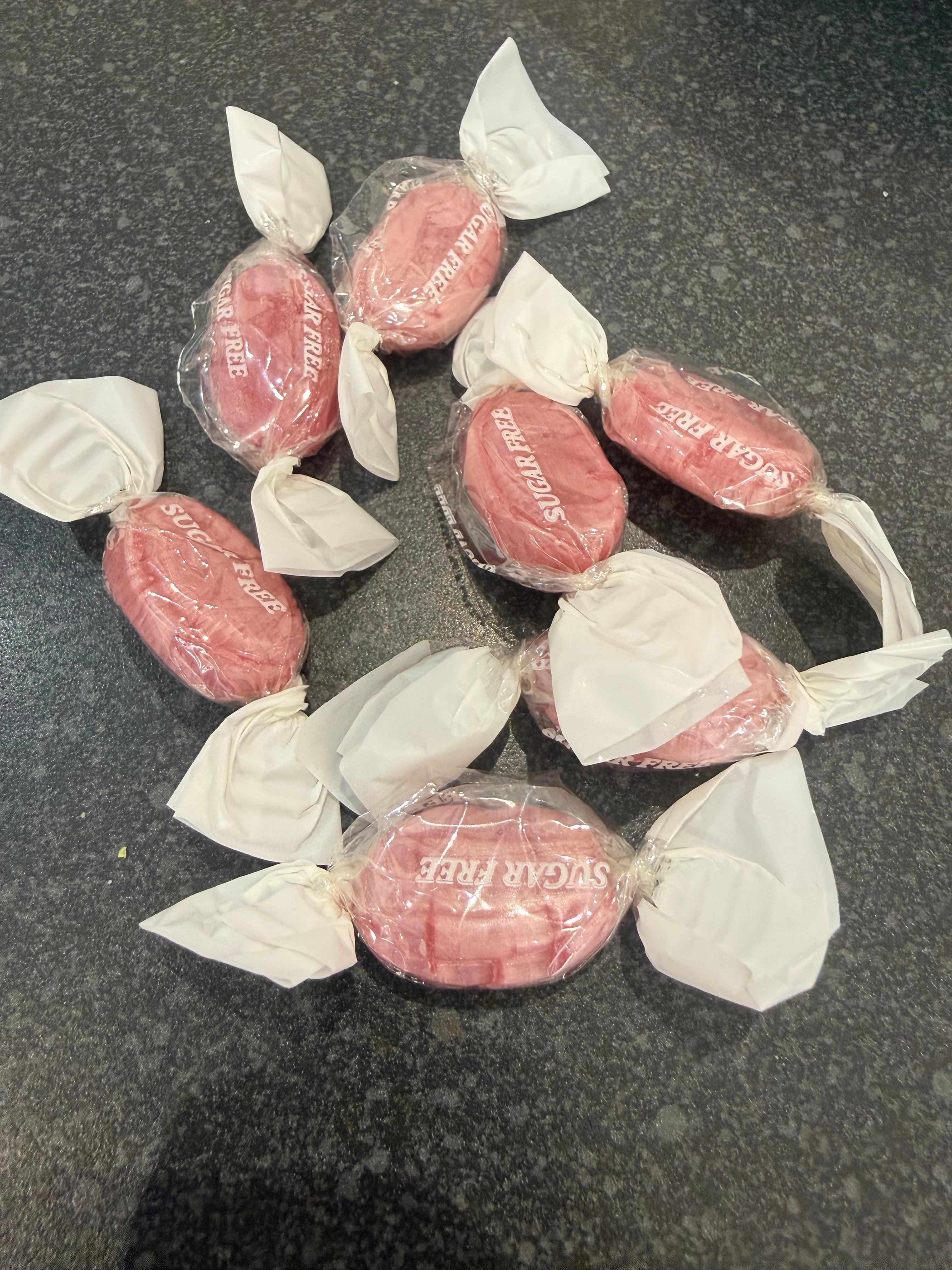 Sugar Free  sherbet Strawberries