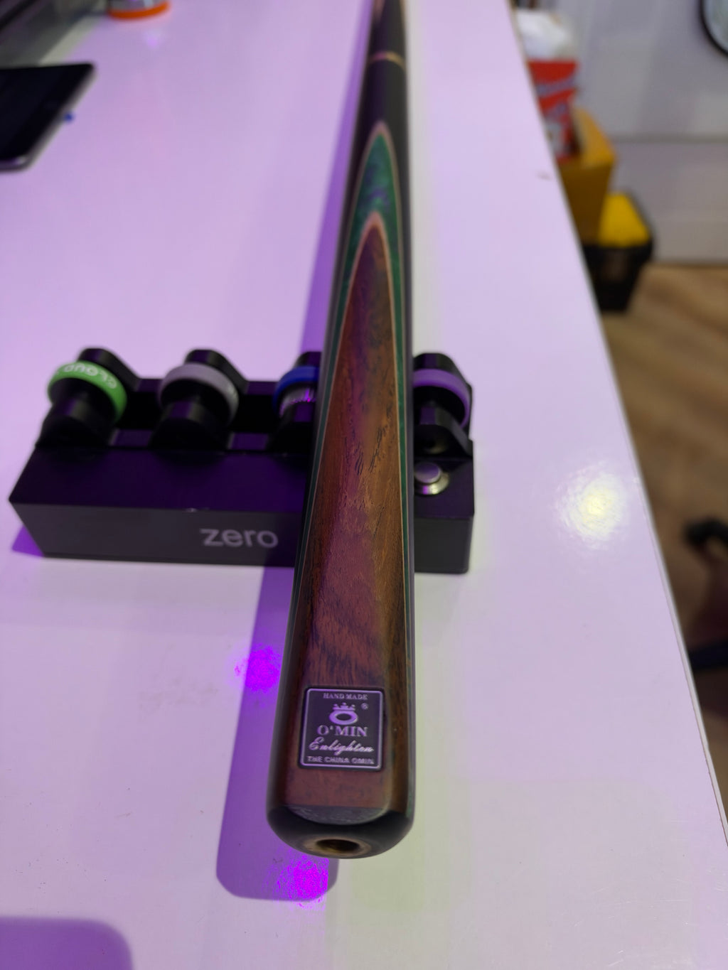 Omin Enlighten Green  3/4 split cue