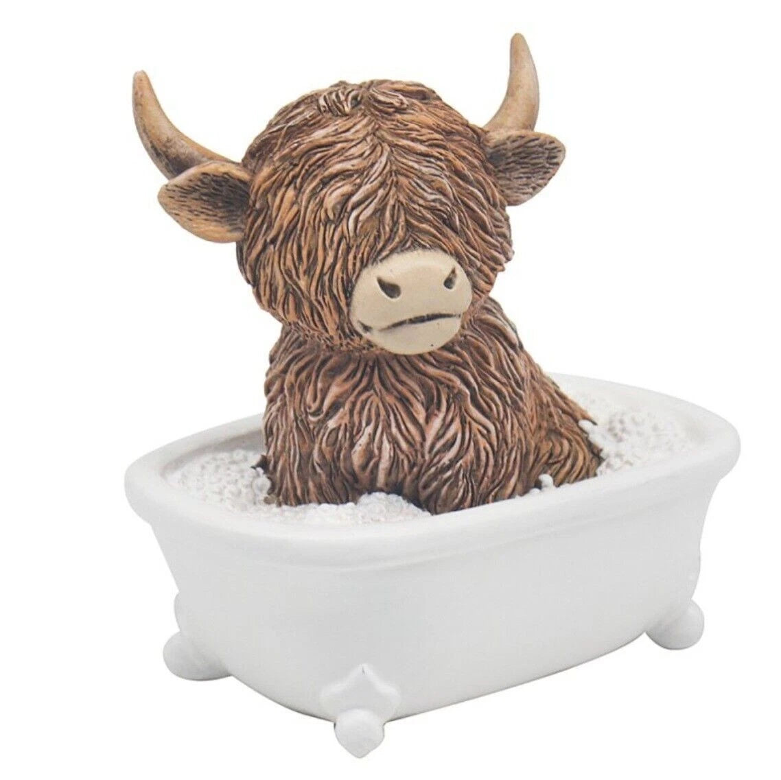 Highland Cow Bath Time