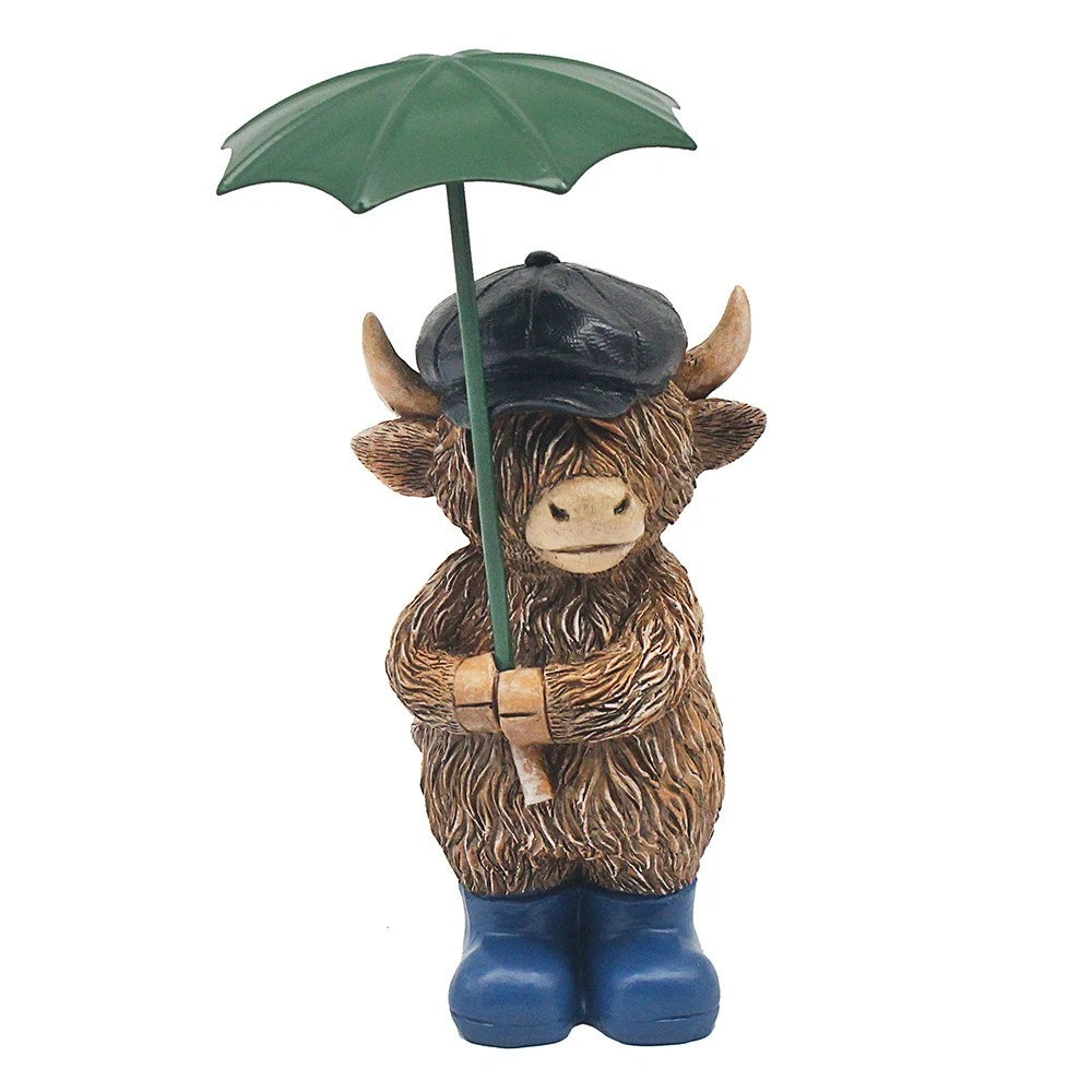 Highland Cow Rainy Days 1