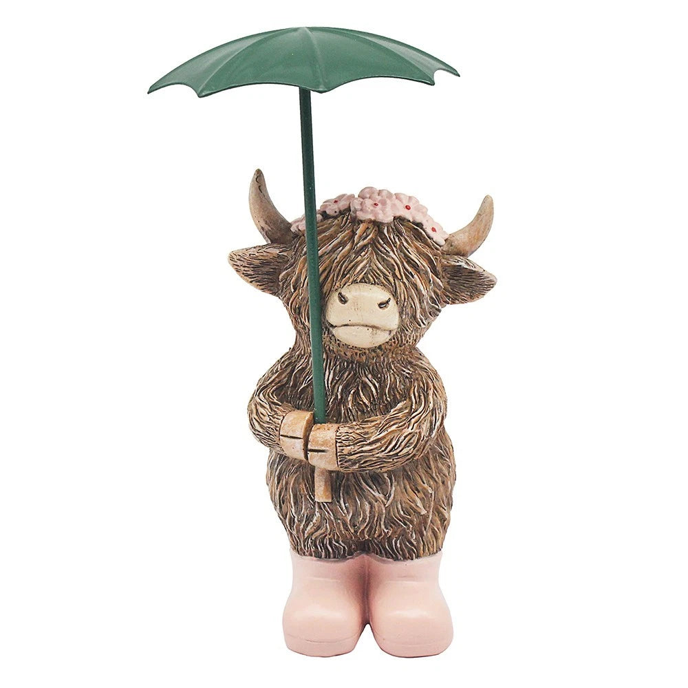 Highland Cow Rainy Days 2