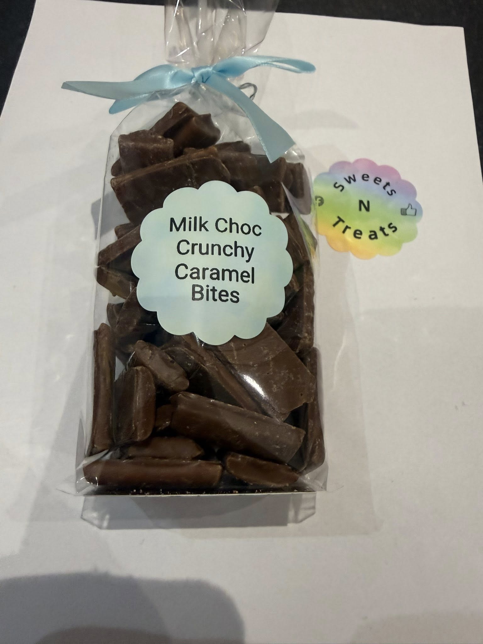 Milk Chocolate Crunchy Caramel Bites