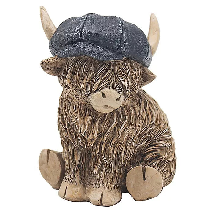 Highland Cow Flat Cap