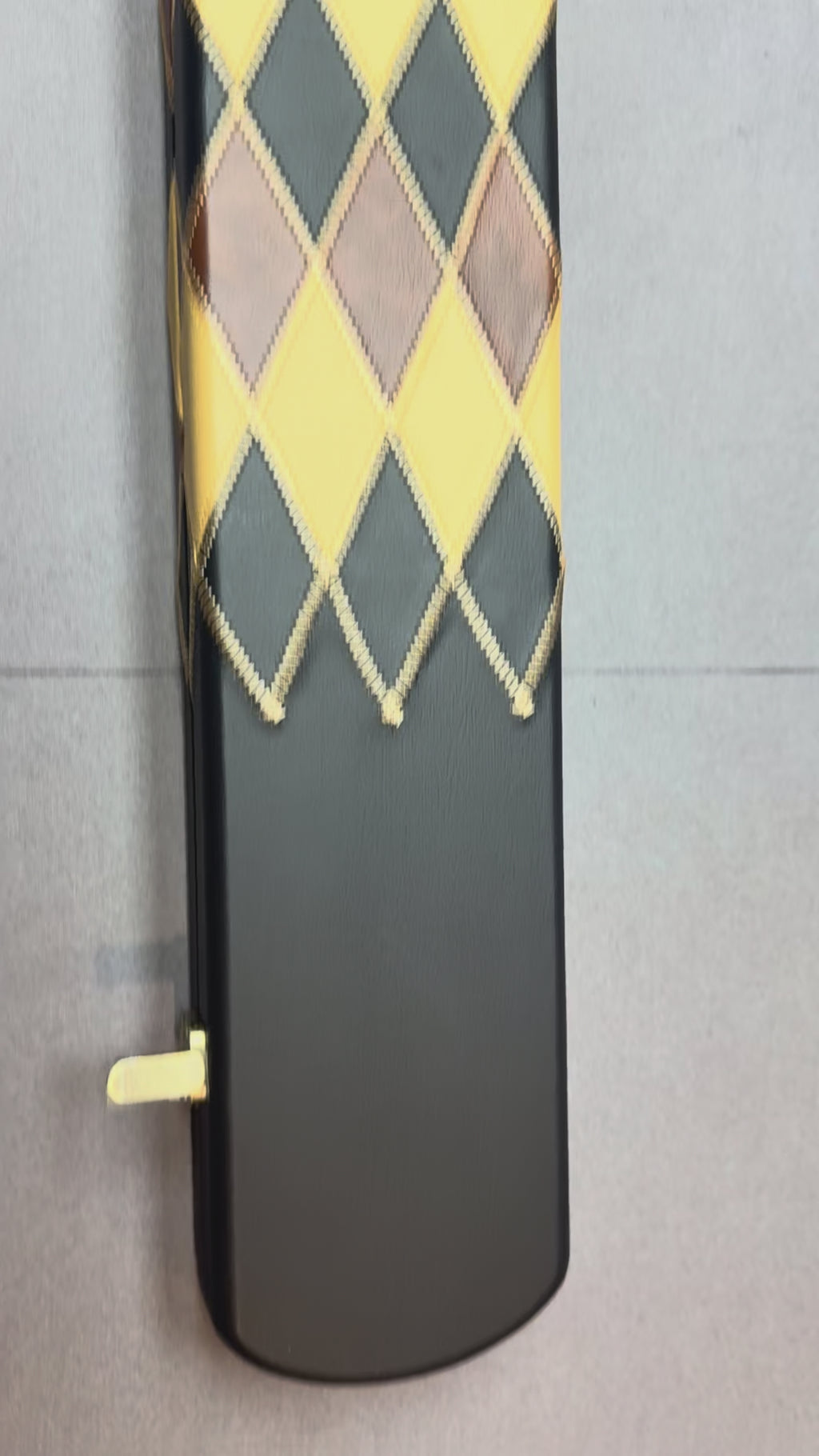 Triple Cue Case   , Brown Harlequin