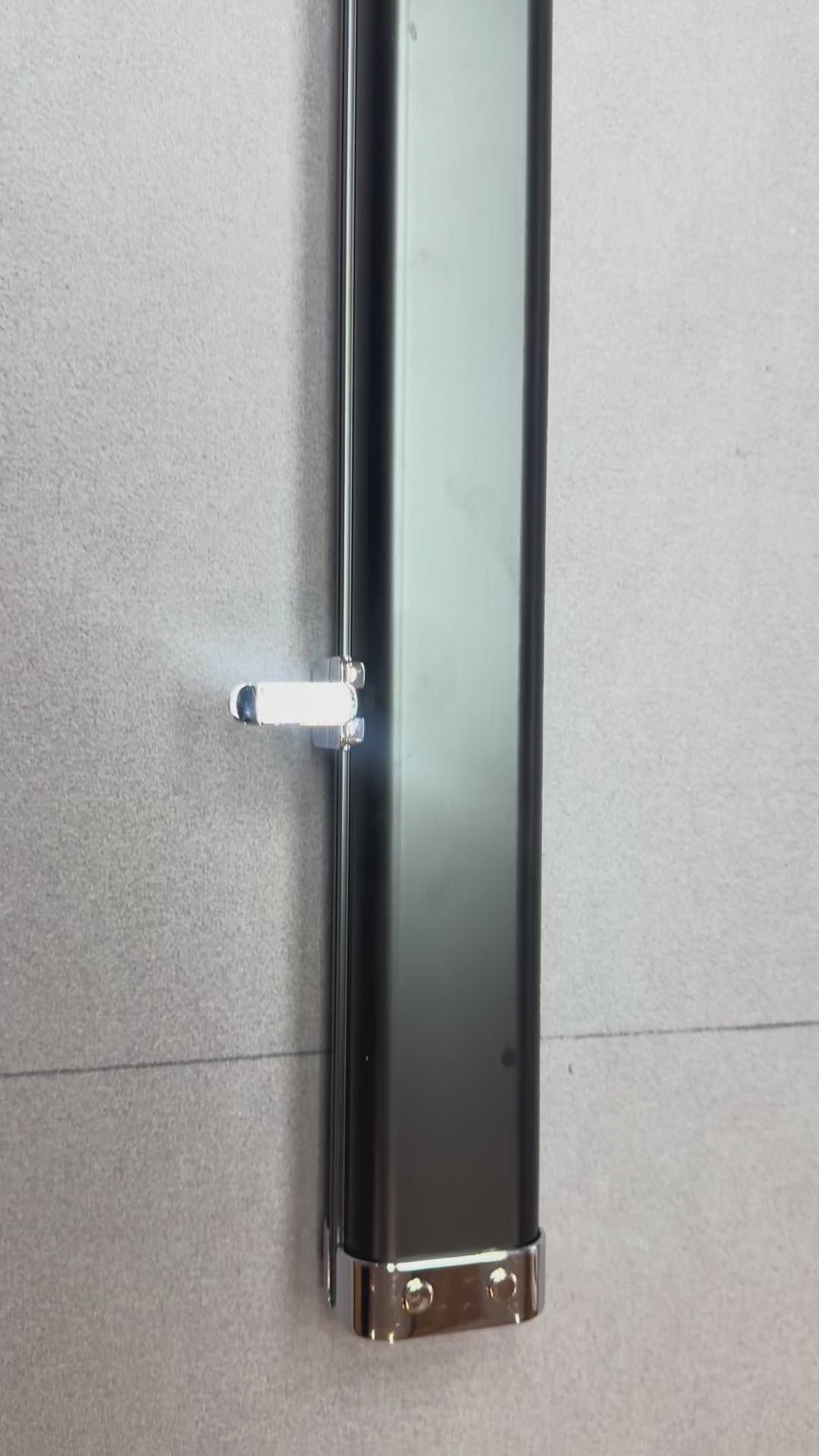 3/4 Cue Case   Black aluminium slim
