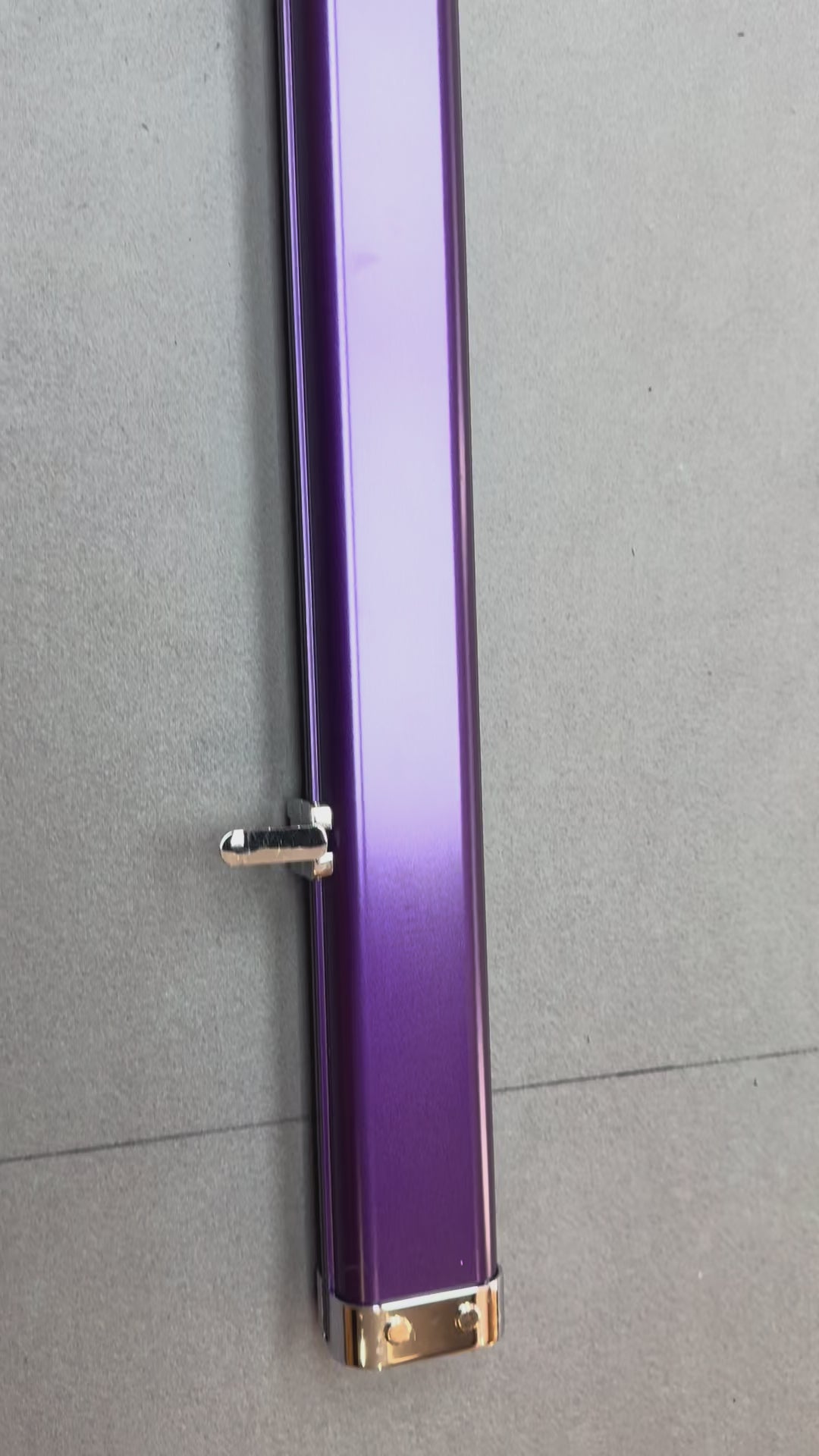 3/4 Cue Case   Purple aluminium slim