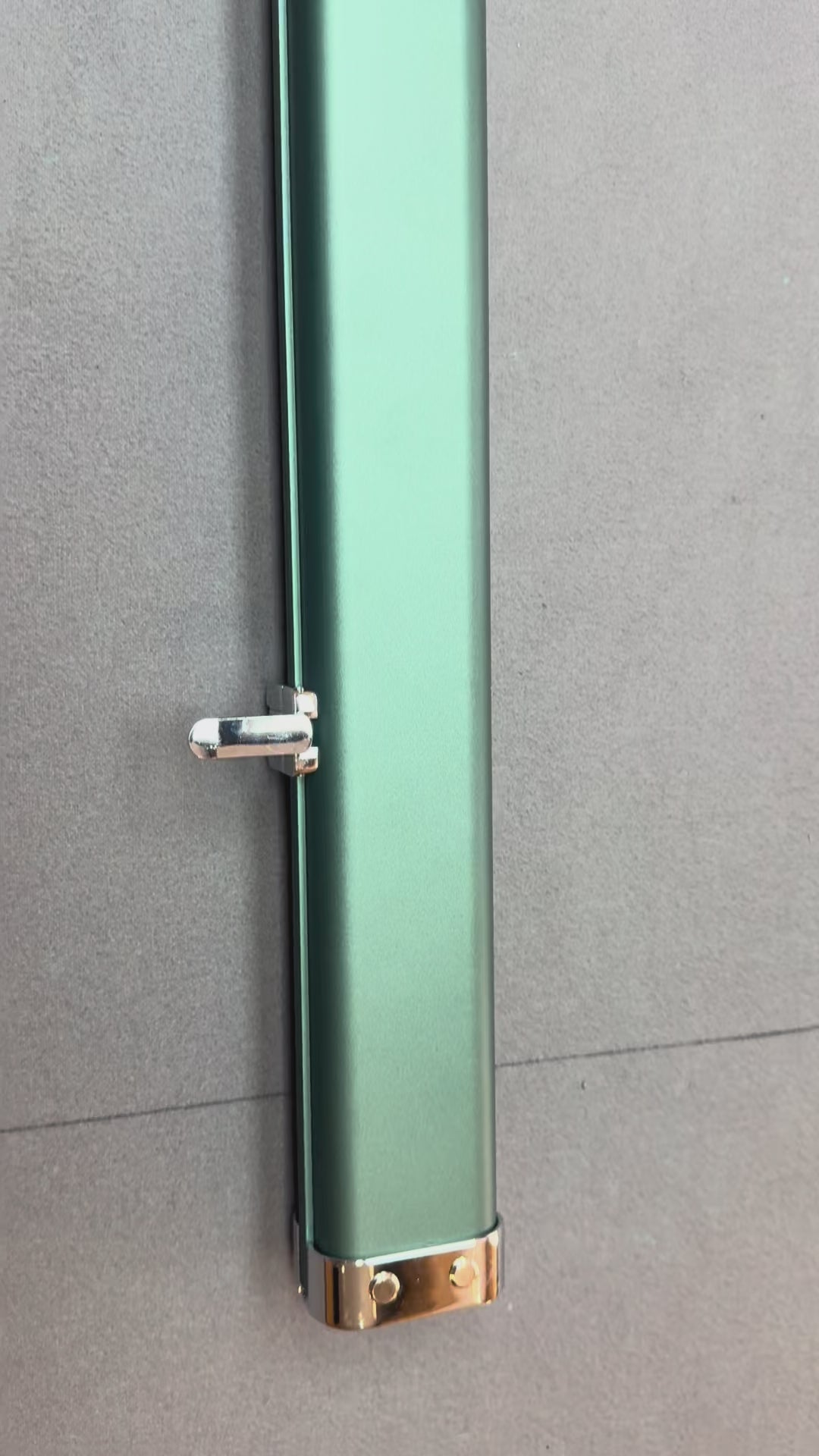 3/4 Cue Case   Green aluminium slim