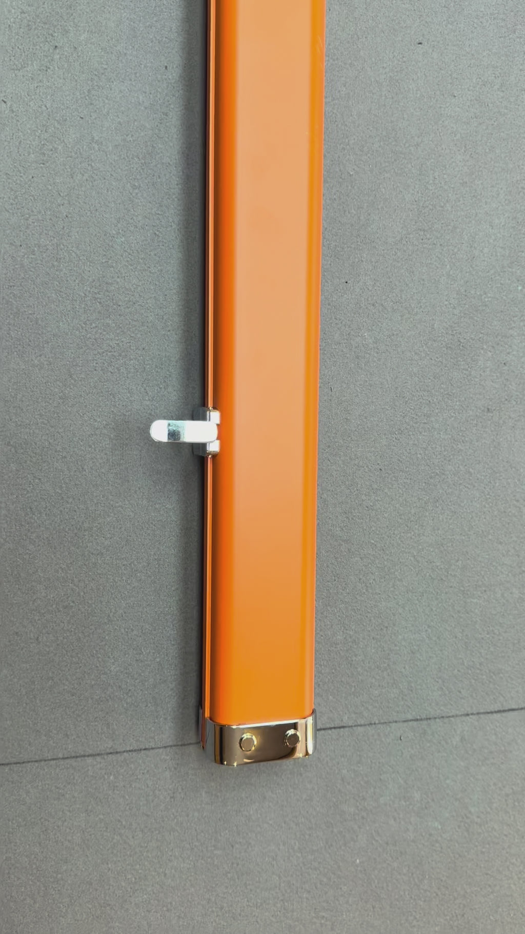 3/4 Cue Case   Orange aluminium slim