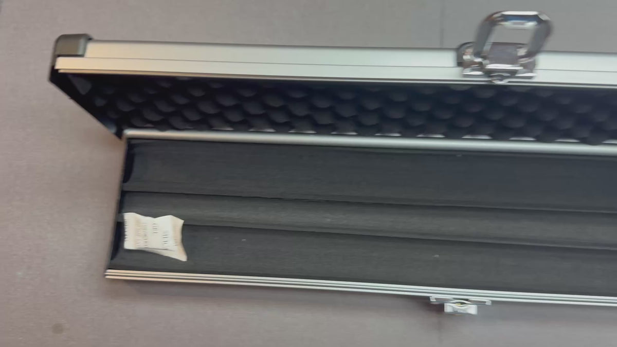 Triple Cue Case   , Aluminium Silver