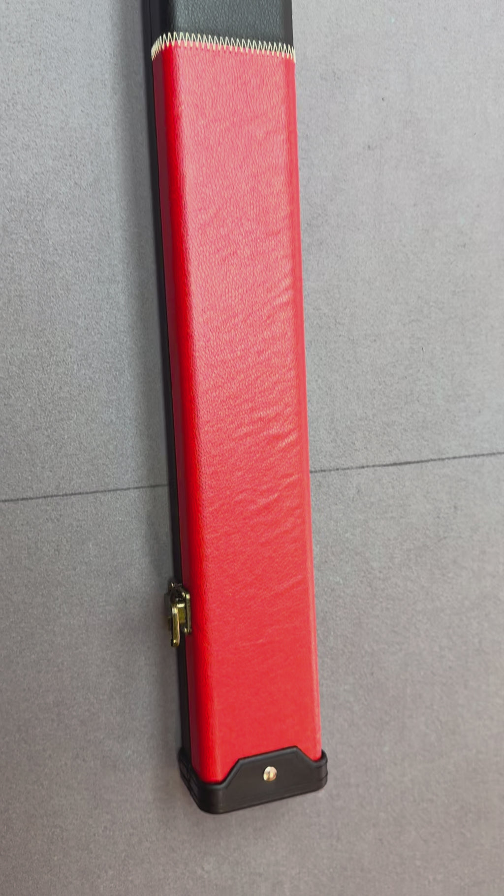 3/4 Cue Case  Red / black
