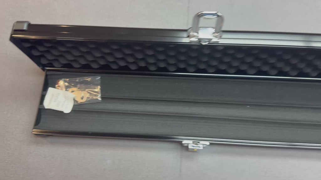 Triple Cue Case   , Aluminium Black