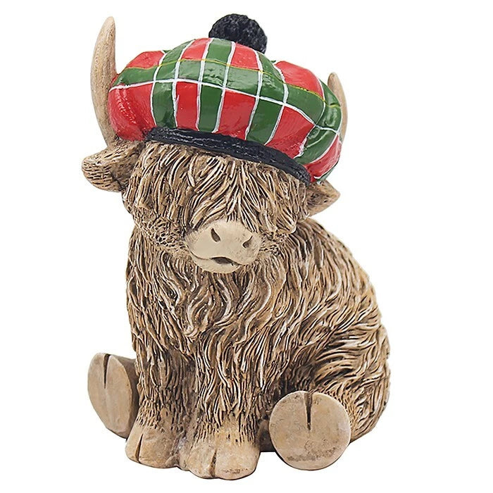 Highland Cow Tartan Tammy
